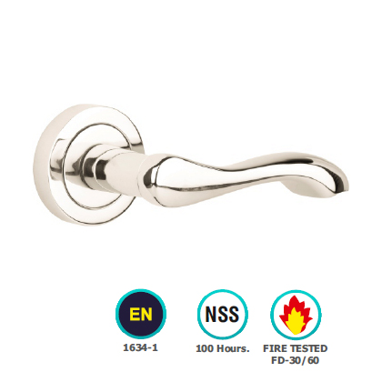 BERKELEY LEVER ON ROUND ROSE