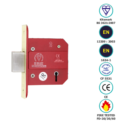BS 3621 5 LEVER DEAD LOCK