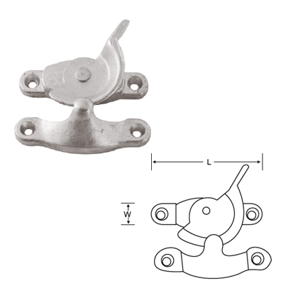 GZC3035 : Z I NC DIE CAST FITCH FASTENER