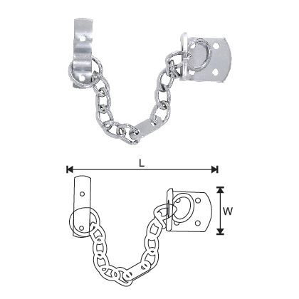 MILD STEEL DOOR CHAIN
