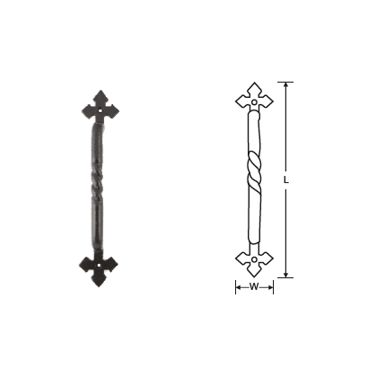 SLIM LINE GOTHIC HANDLE L