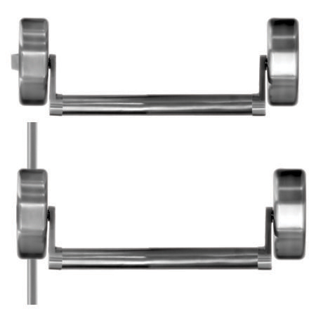 Touch Bar Rebated Double Door Panic Bar Set (0800 Series)